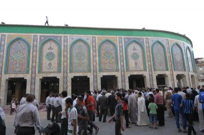 إفتتاح جزء من الواجهة الخارجية لمشروع التوسعة الأفقية للعتبة العباسية المقدسة  