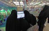 مباشرة وعبر الإنترنت ومن معرض القران الكريم الدولي العشرين في طهران: المئات يزورون أبي عبد الله الحسين وأخيه أبي الفضل العباس عليهم السلام يومياً عبر شبكة الكفيل