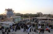 مراحل متقدمة يقطعها  مشروع ترميم وصيانة مقام الإمام المهدي (عجل الله فرجه الشريف)