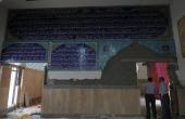 مراحل متقدمة يقطعها  مشروع ترميم وصيانة مقام الإمام المهدي (عجل الله فرجه الشريف)