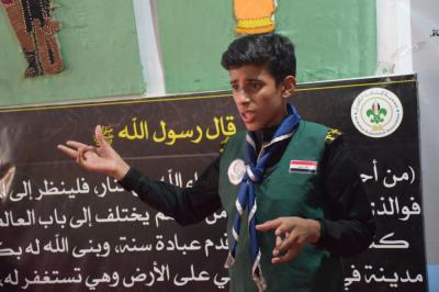 من خلال موكبها الثقافيّ العالميّ السنويّ الثاني: جمعيّةُ كشّافة الكفيل تبسط مائدة الأربعين