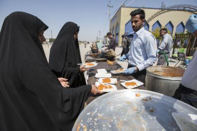 المضيفُ الخارجيّ للعتبة العبّاسية المقدّسة يفتتحُ أبوابه لاستقبال زائري النصف من شعبان
