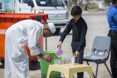 المضيفُ الخارجيّ للعتبة العبّاسية المقدّسة يفتتحُ أبوابه لاستقبال زائري النصف من شعبان