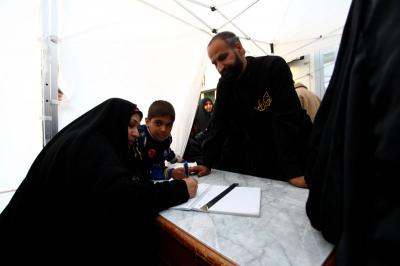 استنفار للمفرزة الطبية التابعة للعتبة العباسية المقدسة خلال زيارة الأربعين 1434هـ  