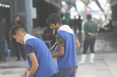 جمعيّةُ كشّافة الكفيل تُشارك في خدمة زائري أربعينيّة الإمام الحسين (عليه السلام) من خلال محطّاتٍ خدميّة وأخرى فكريّة وثقافيّة