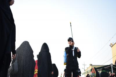 جمعيّةُ كشّافة الكفيل تُشارك في خدمة زائري أربعينيّة الإمام الحسين (عليه السلام) من خلال محطّاتٍ خدميّة وأخرى فكريّة وثقافيّة