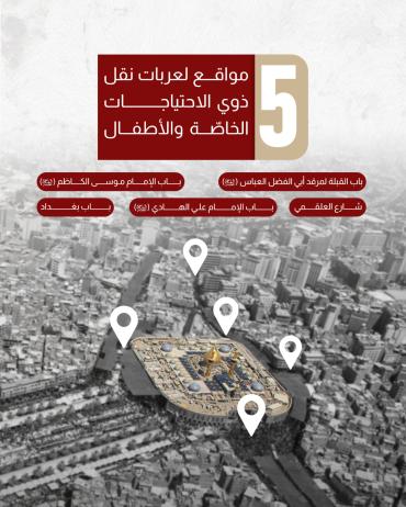 5 مواقع لعربات نقل ذوي الاحتياجات الخاصّة والأطفال