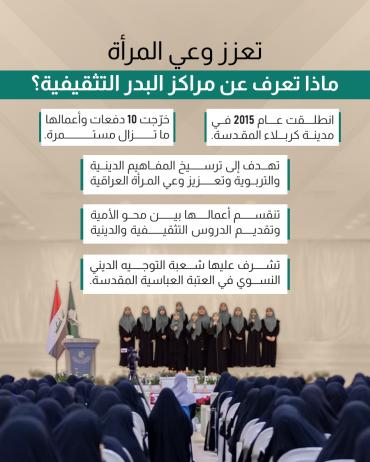 ماذا تعرف عن مراكز البدر التثقيفية؟