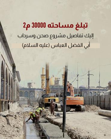 إليك تفاصيل مشروع صحن وسرداب أبي الفضل العباس (عليه السلام) 
