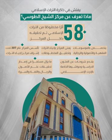 ماذا تعرف عن مركز الشيخ الطوسي؟ 
