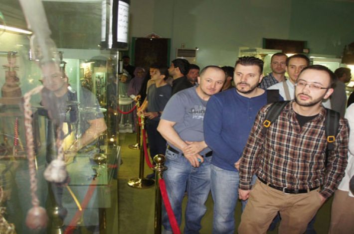 A view of the visit