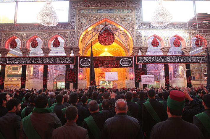 A view of the procession 