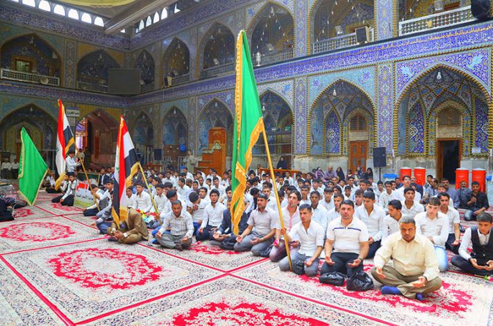 گوشه از مراسم عزاداری