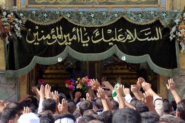 جانب من الزائرين 