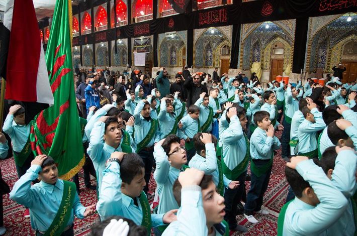 Okullara ait matem alayı