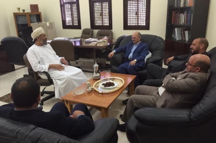 جانب من احد اللقائات 
