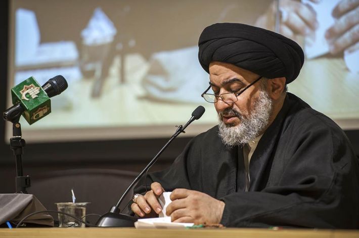 دیدار آقای الصافی با دانشجویان