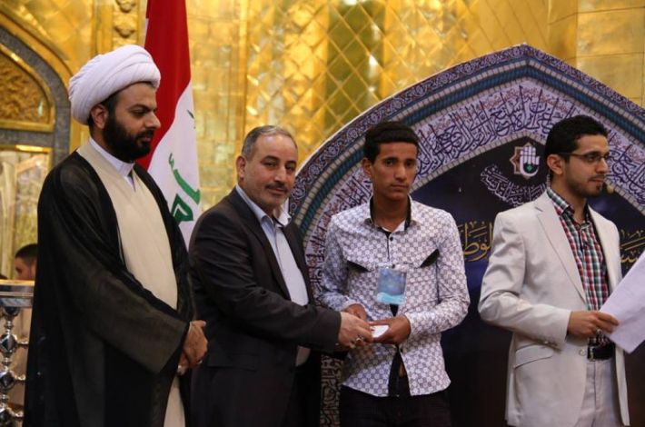 توزیع جوایز نفرات برتر
