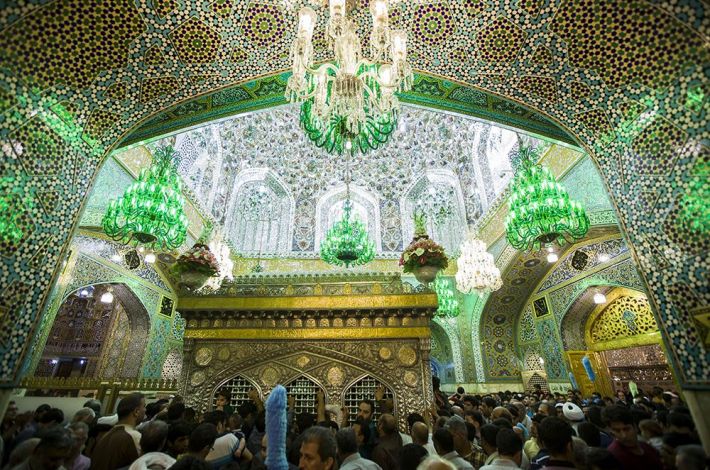 ضریح مبارک امام رضا علیہ السلام