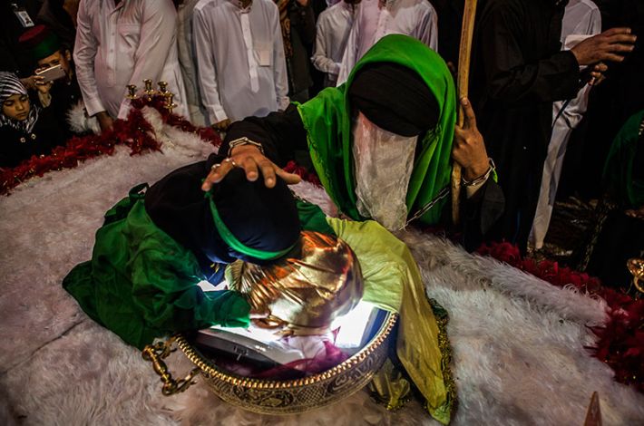 جانب من العزاء
