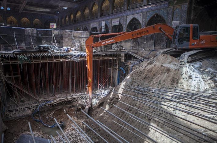تعمیری کا منظر
