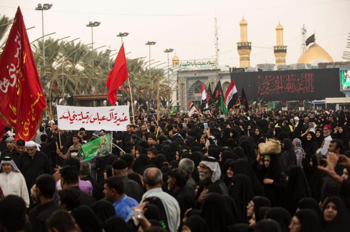 Side of the procession