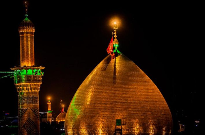قبة حرم ابي الفضل 