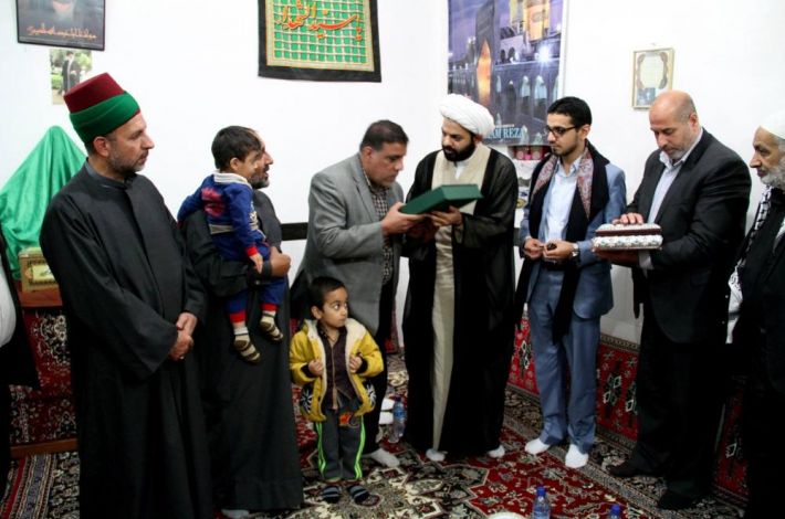 دیدار با خانواده قاریان مهاجر الی الله