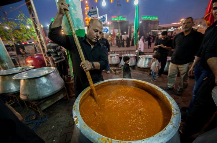 أحد خدمة المواكب الحسينية 
