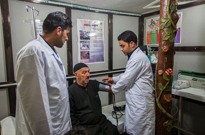 جانب من أعمال المفرزة 