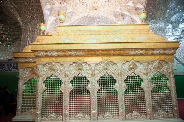 The new holy windoed cage of Imam Hussein (p.b.u.h)
