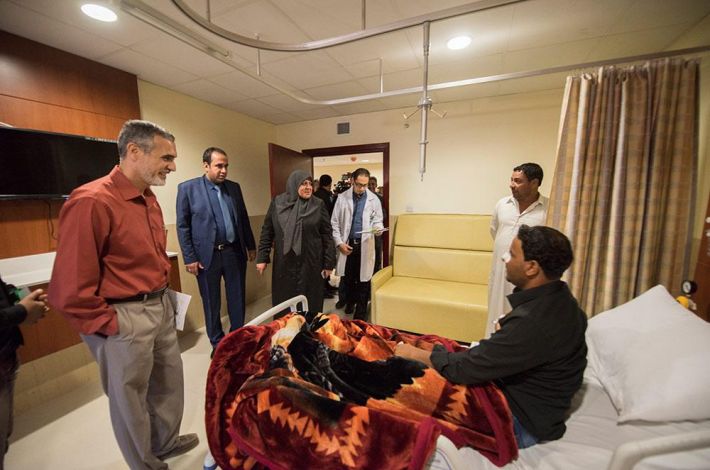بازدید وزیر بهداشت عراق از بیمارستان الکفیل