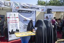 معهد القرآن الكريم النسوي يشارك في المعرض السنوي الثاني في جامعة الكوفة