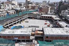 المشاريع الهندسية: نسبة إنجاز الهيكل الإنشائي للمساحات التكميلية في صحن أم البنين (عليها السلام) بلغت 75%