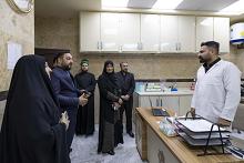 وفد منظمة الصحة العالمية يزور مركز السيد جعفر الحلي (رحمه الله) للخدمات الطبية الطارئة