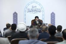 أستاذ الحوزة العلميّة العلّامة السيّد أحمد الصافي يُلقي المحاضرة العلميّة الخامسة لشرح دعاء أبي حمزة الثمالي في شهر رمضان المبارك 1446هـ
