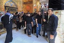 شعبة الحرم الشريف تواصل تنظيم حركة زائري مرقد أبي الفضل العباس (عليه السلام)