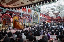 العتبة العباسية المقدسة تقيم مجلس عزاء بذكرى شهادة الإمام الحسن (عليه السلام)