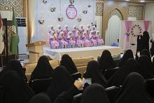 معهد القرآن الكريم النسويّ يحتفي بتخرّج الدّفعة التّاسعة لروضة أحباب الكفيل
