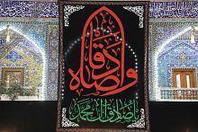 العتبة العباسية تتشح بالسواد احياءً لذكرى شهادة الامام الصادق (عليه السلام)