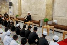 طلبة حفظ القرآن الكريم يحيون ذكرى استشهاد الإمام الباقر (عليه السلام)
