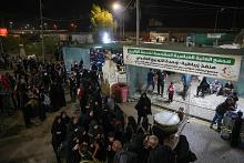 فرقة العباس (عليه السلام) تستنفر جهودها لخدمة زائري الأربعين في منفذ زرباطية