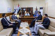 العتبة العباسية المقدسة تدعو جامعة البصرة إلى المشاركة في الحفل المركزي لتخرج طلبة الجامعات العراقية