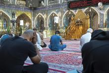 العتبة العباسية المقدسة تقيم مجلسًا عزائيًّا بذكرى هدم قبور أئمة البقيع (عليهم السلام)