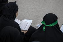 شعبة الخطابة الحسينية النسوية تواصل إقامة العزاء لاستذكار مواقف يوم عاشوراء