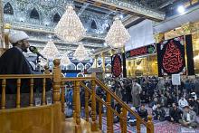 العتبة العباسية المقدسة تقيم مجلس عزاء بذكرى شهادة الإمام الكاظم (عليه السلام)