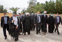 وفدٌ من العتبتَيْن المقدّستَيْن يزور ذوي ضحايا مستشفى ابن الخطيب