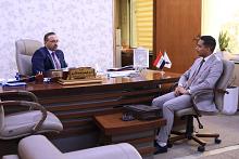 العتبة العباسية تقدّم دعوة لجامعة بغداد للمشاركة في حفل التخرّج المركزي للطلبة