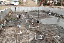 قسم المشاريع الهندسية يباشر بإنشاء محطة لتصفية المياه قرب مقام الإمام المهدي (عجّل الله فرجه)