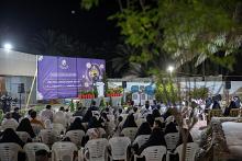 العتبة العباسية تحيي ذكرى ولادة السيدة المعصومة (عليها السلام) في مشاتل الكفيل
